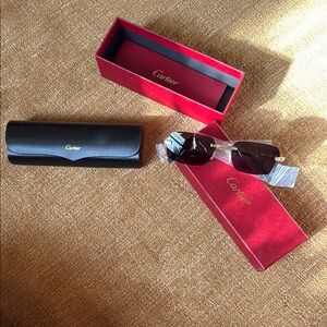 Cartier Black Sunglasses